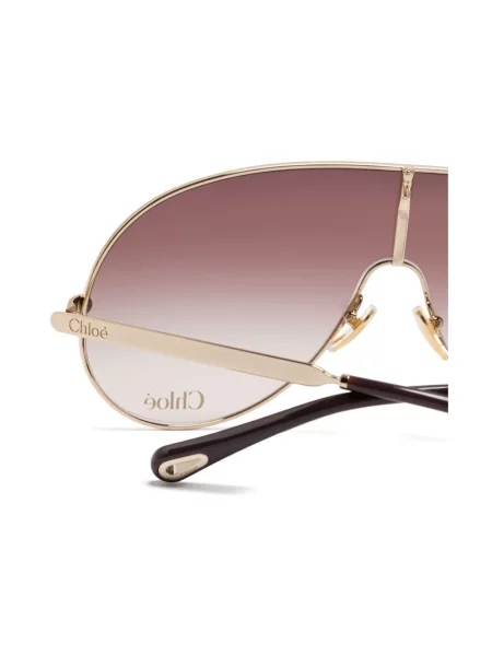 Chloé Akcesoria Kobieta ONE SIZE Okulary Przeciwsłoneczne Mask żółty