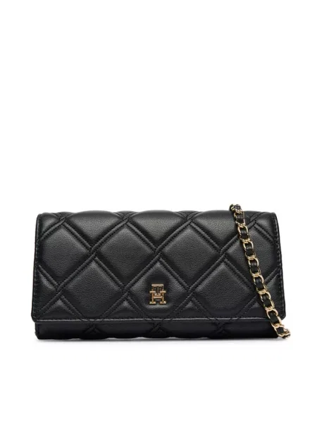 Ilgaauliai batai Tommy Hilfiger juoda