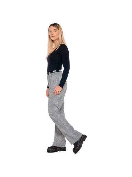 Pantaloni Leone 1947 cu perle în carouri