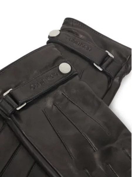 Calvin Klein Muške rukavice Logo Strap crna