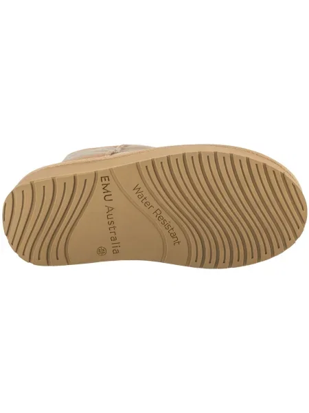 Cizme de zăpadă EMU Australia Stinger Mini Flatform Leather bej