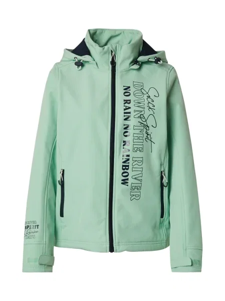 Soccx Geacă funcțională verde deschis negru