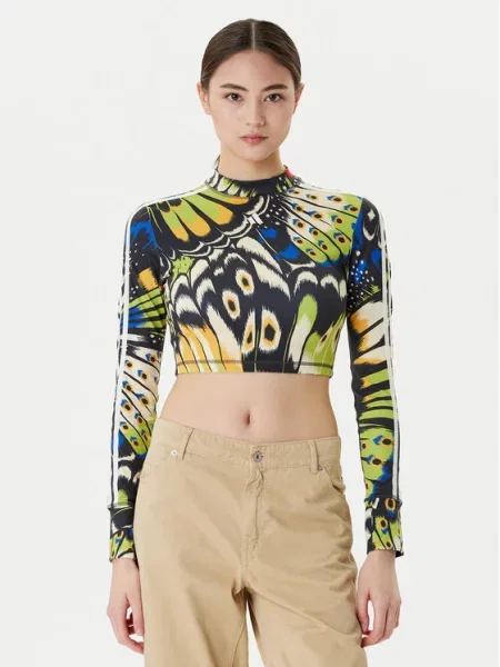 Adidas Блузка Farm Rio Кольоровий