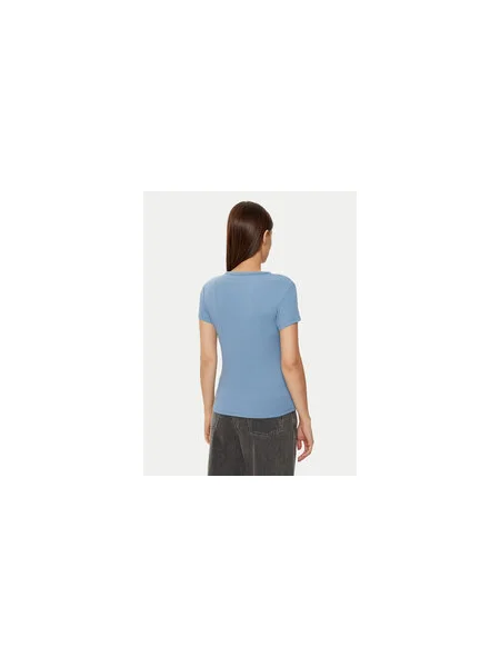 Tommy Jeans Póló Essential Slim Fit kék