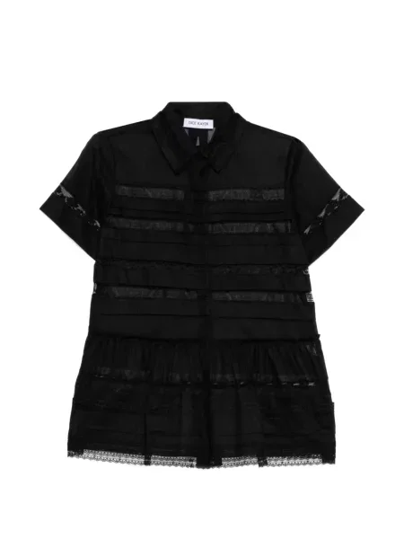 Cămașă Dice Kayek din dantelă negru