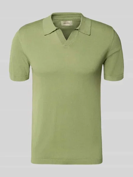 Koszulka polo w dzianinowym wyglądzie krój regular fit model Bray' Blend