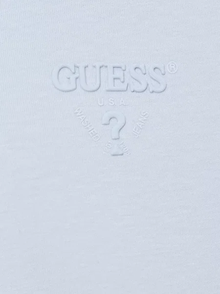 Худі GUESS ліоцелл блакитний