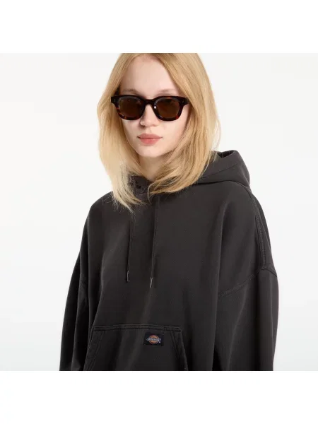 Decupat hanorac cu glugă Dickies negru