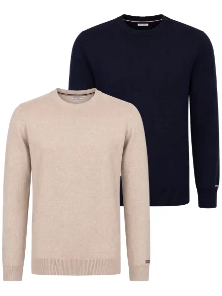 Felix Hardy Pulover / bleumarin bej