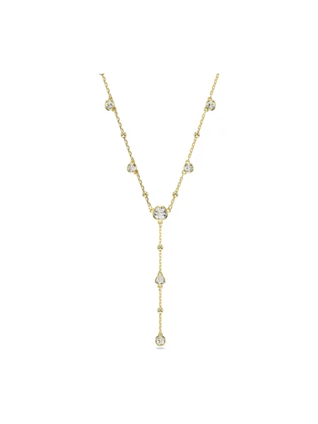 Naszyjnik Swarovski biznesowy żółty