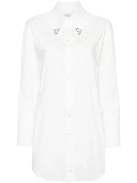 Rochie tip cămașă Giuseppe Di Morabito alb