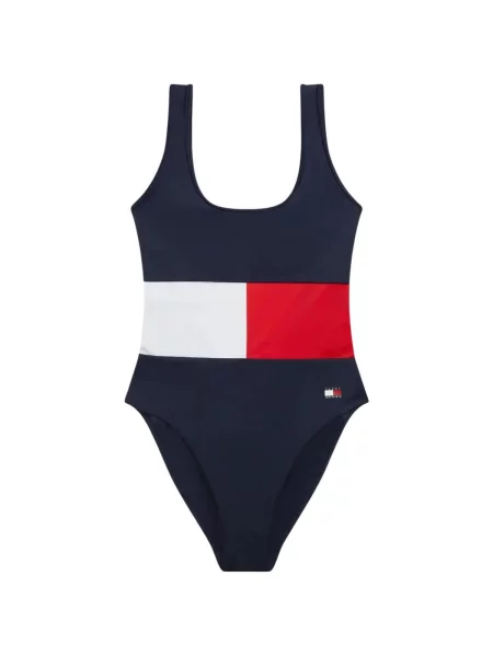 Tommy Hilfiger Underwear Plavky SCOOP námořnická modř / červená / bílá modré