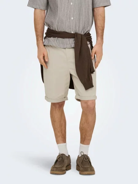 Only & Sons Pantaloni eleganți ONSSAUL deschis gri