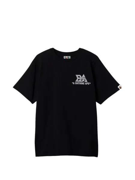 Tricou A Bathing Ape® cu autograf negru
