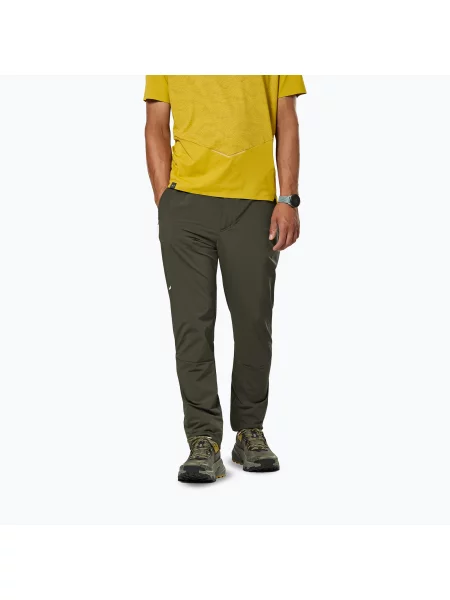 Pantaloni de trekking pentru bărbați Salewa Pedroc 5 DST dark olive kaki