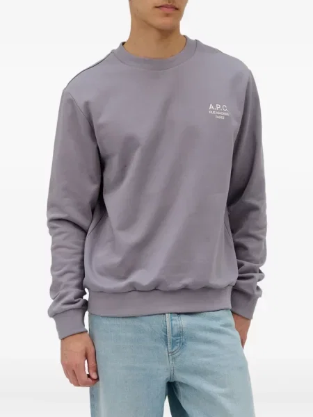 Hanorac crewneck A.p.c. violet