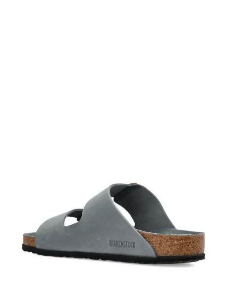Sandale Birkenstock cu cataramă gri