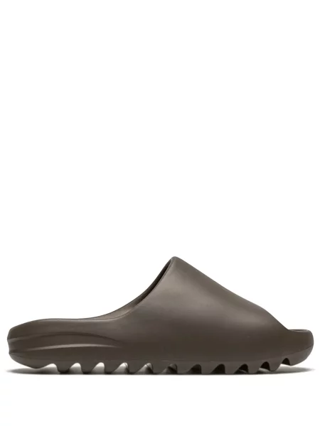 Klapki Adidas Yeezy brązowe