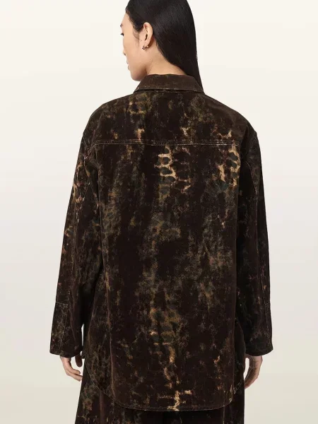 Джинсовая рубашка Allsaints