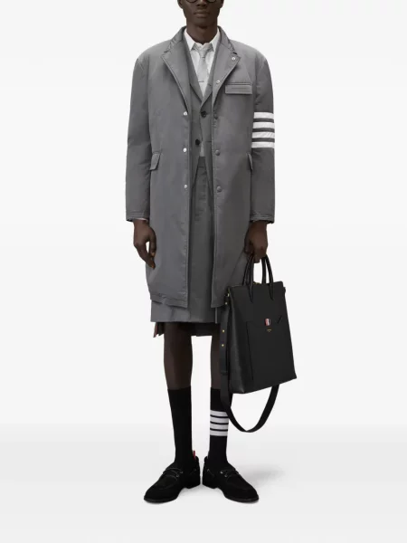 Palton Thom Browne gri