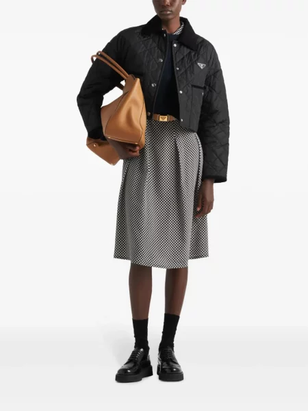 Striukė Prada dygsniuotas juoda