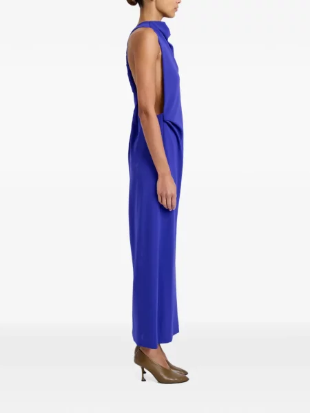 Rochie Proenza Schouler din crep albastru