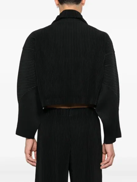 Плисирана тениска Homme Plissé Issey Miyake черно