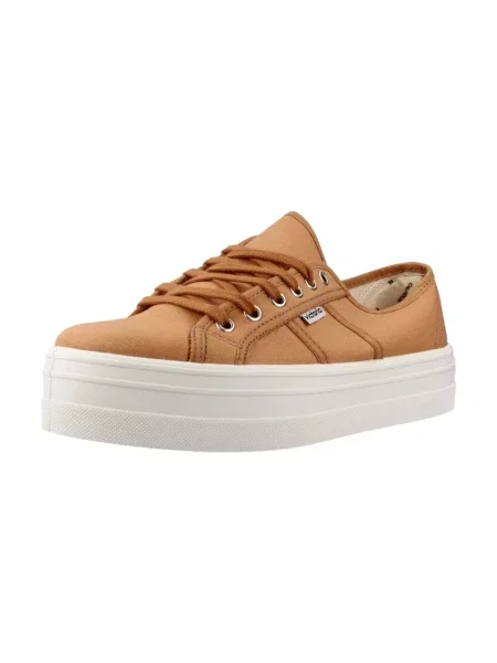 Sneakersy Victoria brązowe