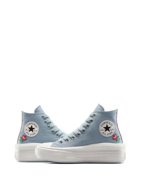 Běžecké tenisky Converse Chuck 70 s otevřenou patou s výšivkou modré
