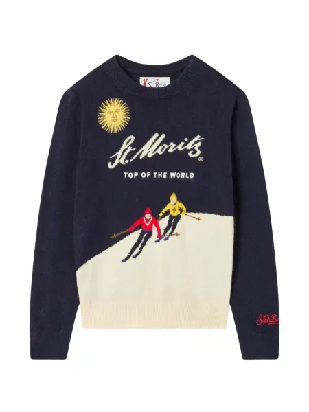 Sweter dziecięcy Mc2 Saint Barth niebieski