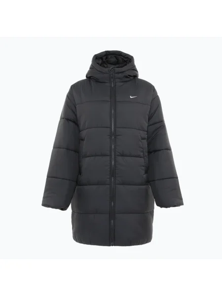 Дамско яке Nike Sportswear Classic Puffer Therma-Fit с изолация черно/бяло бяло