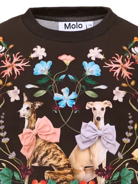 Koszulka dziecięca Molo brązowa