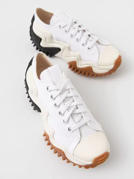 Sneakersy Converse na platformie białe