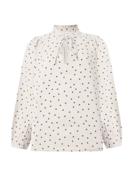 ONLY Bluză ONLARIS gri piatră negru