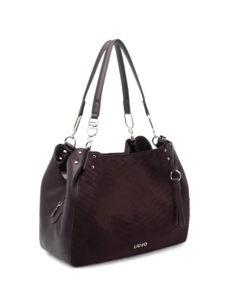Matlasat geantă shopper Liu Jo roșu