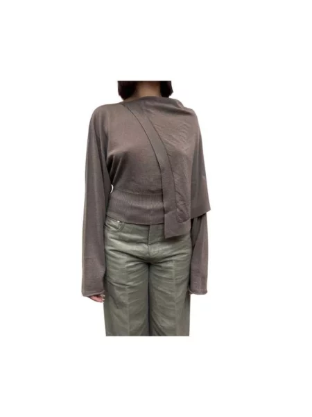 Sweter Rick Owens fioletowy