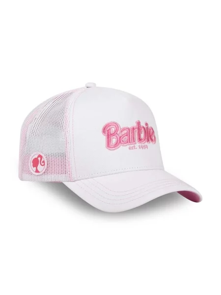 Capslab Czapka z daszkiem Barbie Cap biały