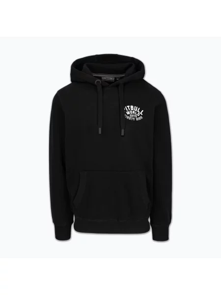 Hanorac bărbați Pitbull Hero Hooded black negru