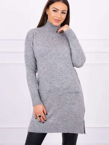 Pulover Kesi cu guler de stand-up