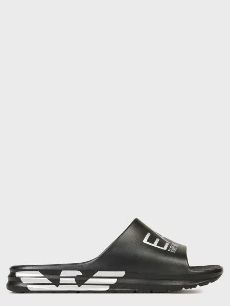 Шльопанці Ea7 Emporio Armani чорні