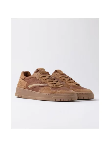 Sneakersy D.a.t.e. brązowe