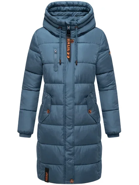 MARIKOO Palton de iarnă Yuikoo porumbel albastru