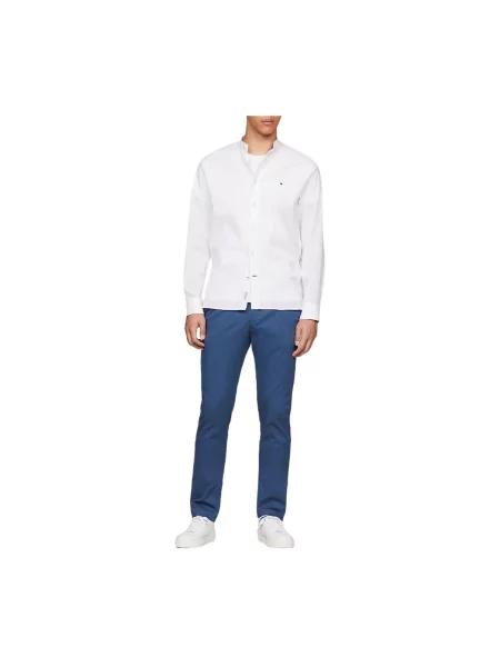 Nohavice Tommy Hilfiger modrá