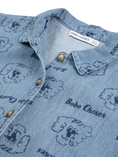 Koszula dziecięca Bobo Choses niebieska