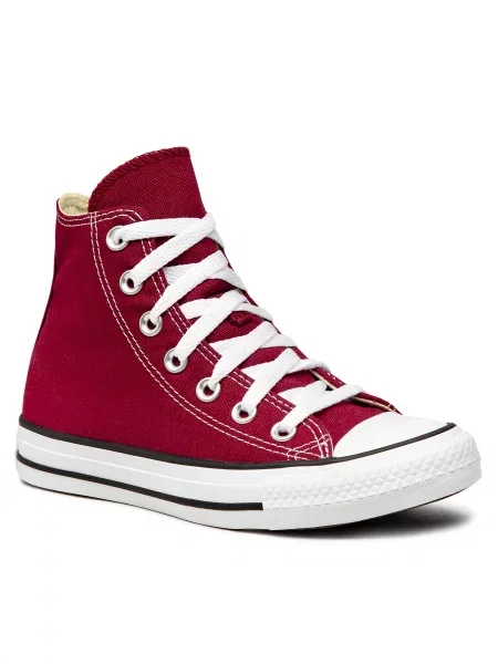 Modne superge Converse All Star Hi Maroon Bordo rdeča