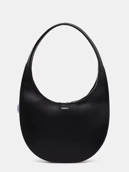 Geanta de piele Coperni din piele negru