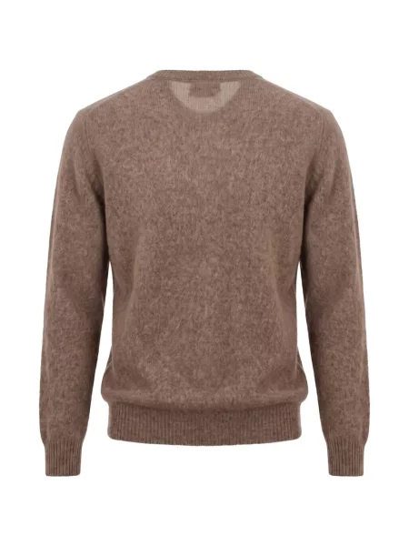 Pulover Piacenza Cashmere din cașmir maro