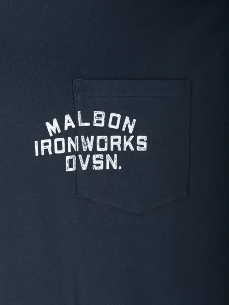 Golf tricou Malbon Golf albastru