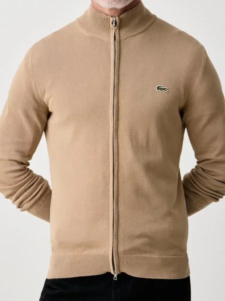 Lacoste Kötött pulóver bézs