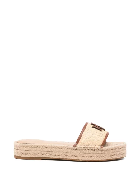 Espadrile Lauren Ralph Lauren cu autograf